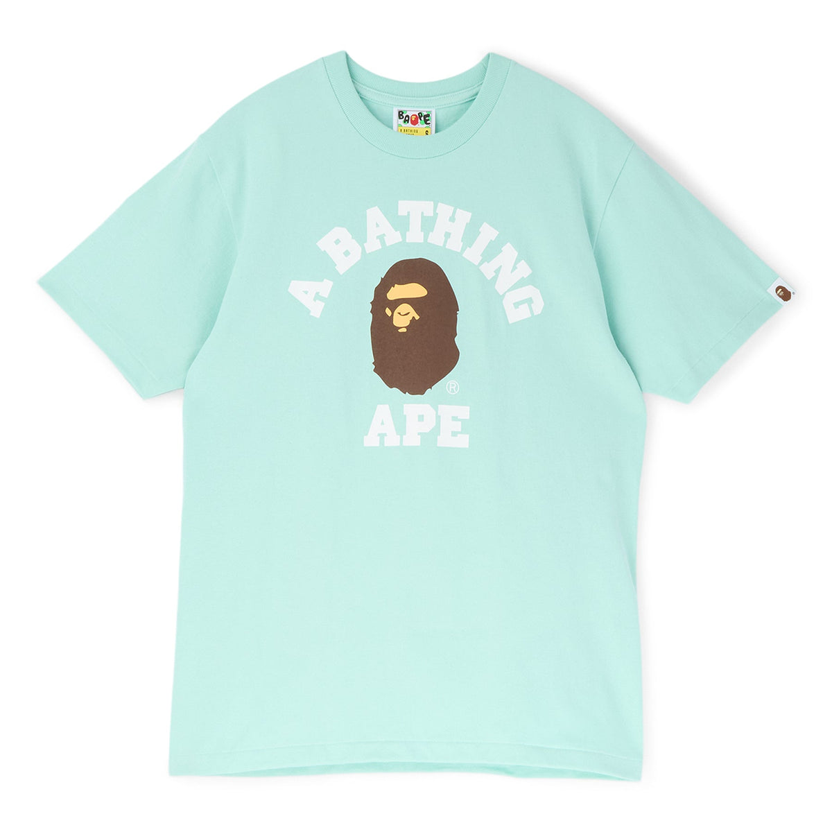 A Bathing Ape College Tee M (Green) T-shirt Top