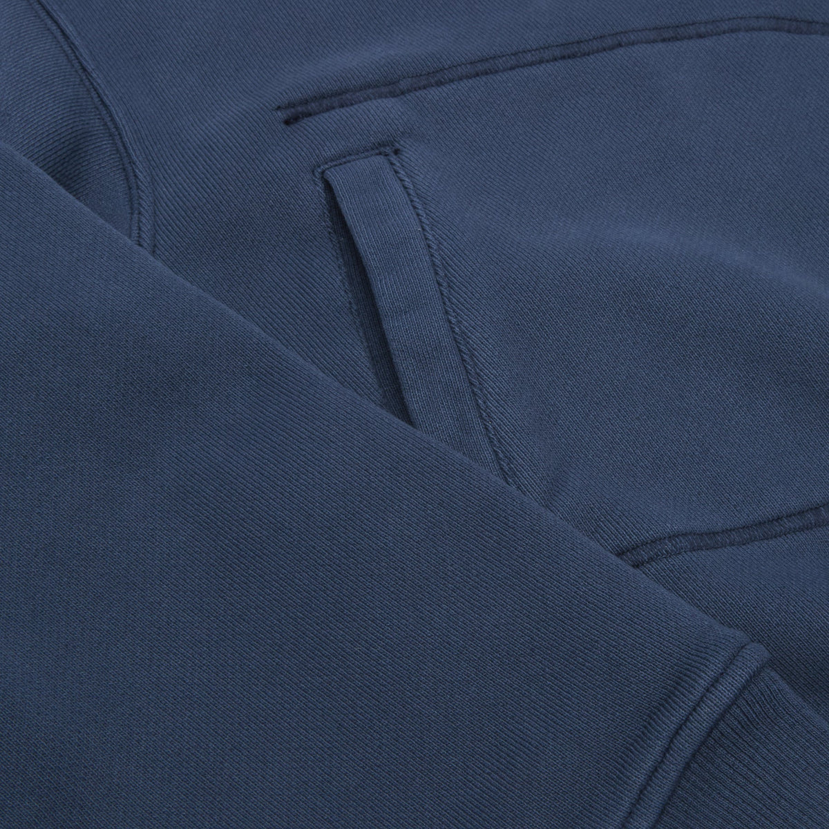 Brain Dead Half Zip Collared Sweatshirt (Midnight) Top