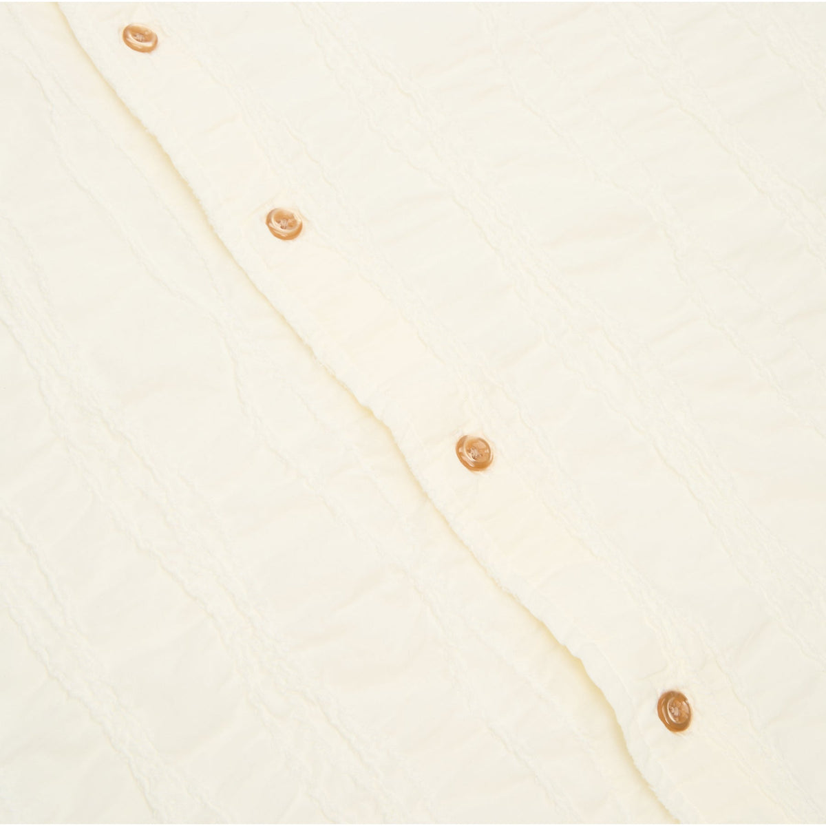 Brain Dead Twisted Piping Shirt (Natural) Top