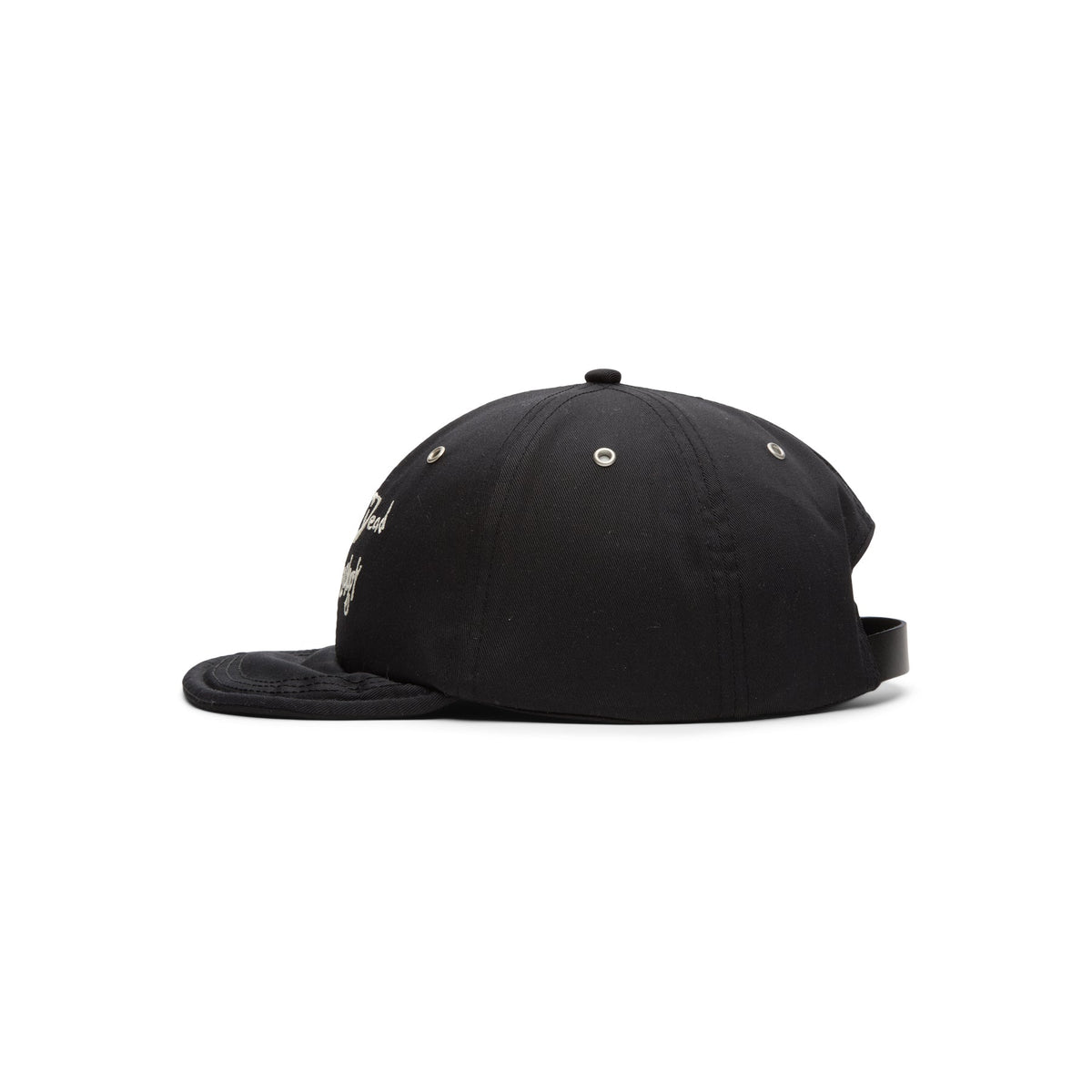 Brain Dead Folk Technology Wire Brim 6 Panel Hats (Black) Hats