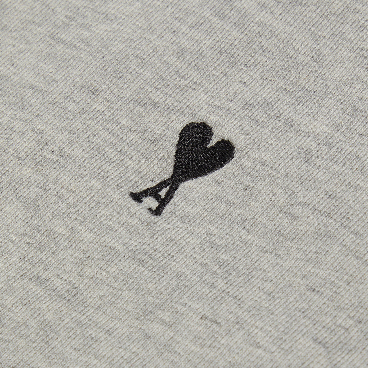 AMI ADC Zip Hoodie (Heather Ash Grey) Top