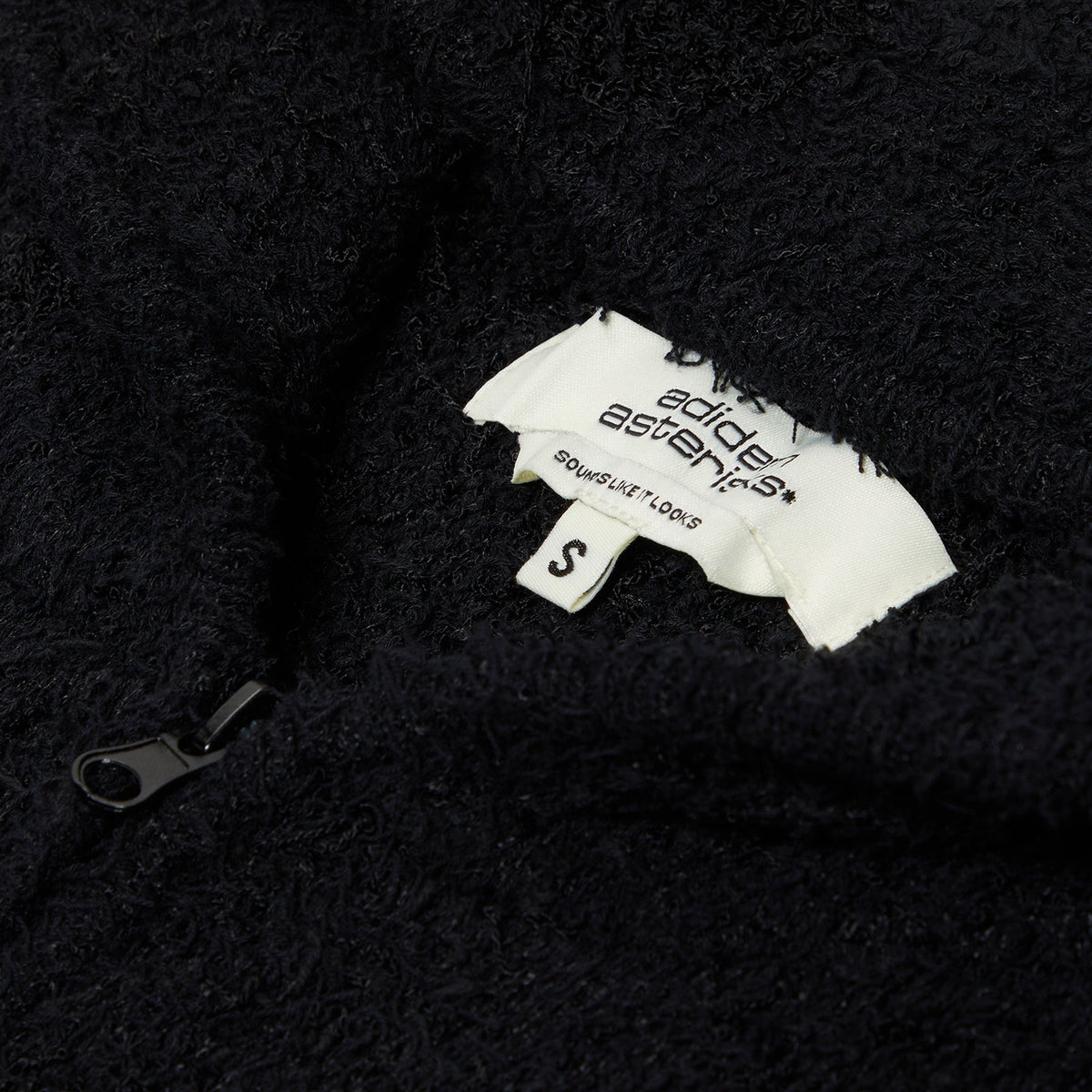 Adidem Asterisks Ghillie Zip Hoodie (Black) Top