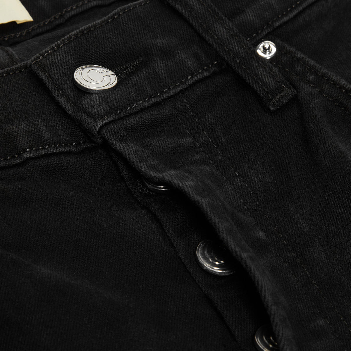CNCPTS Washed Black Straight Denim (Black) Trousers
