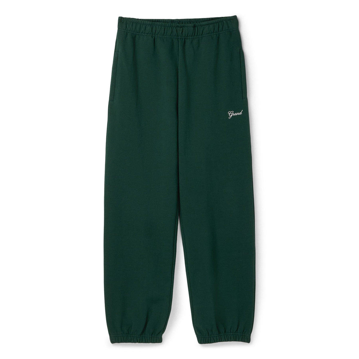 Grand Collection Script Sweatpants (Forest) Trousers