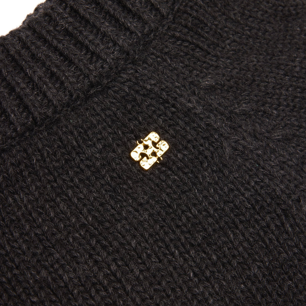 GANNI Wool Mix Mini Skirt (Phantom)