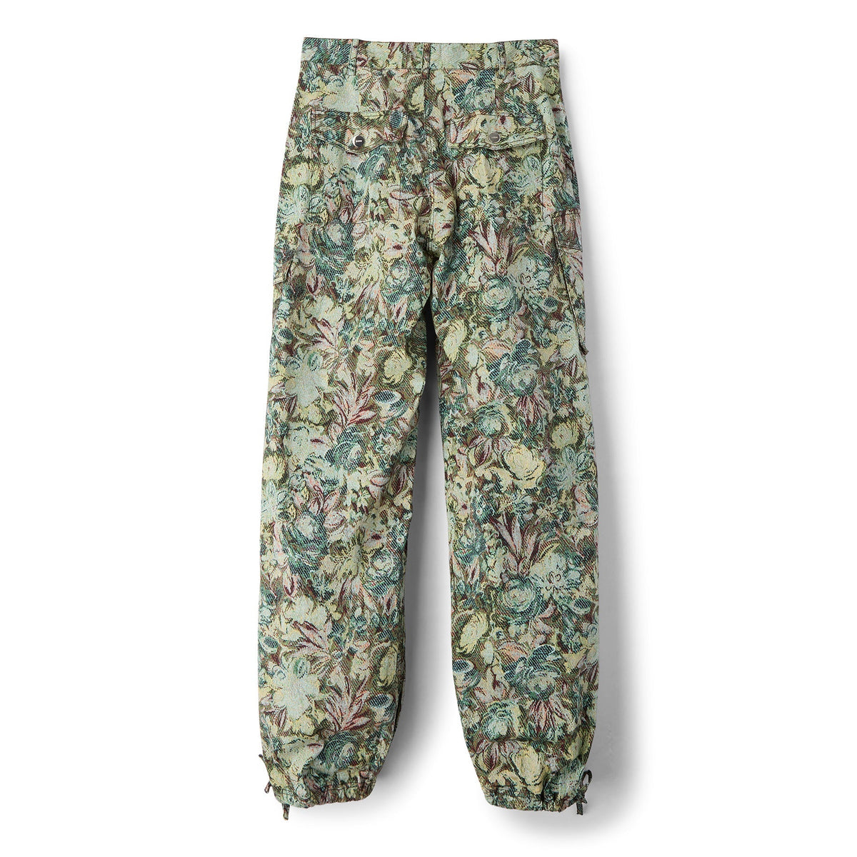 GANNI Tapestry Twill Pants (Jadeite ) Trousers