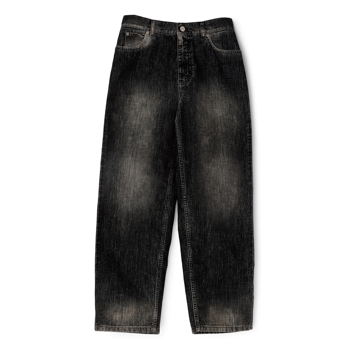 MARNI Flocked Denim Jeans (Black) Trousers
