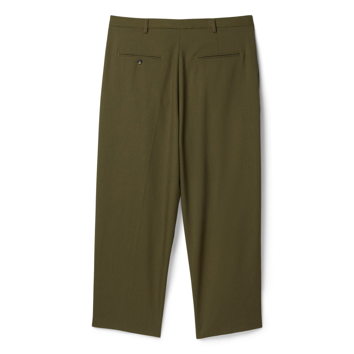 MARNI Wool Trousers (Deep sage) Trousers