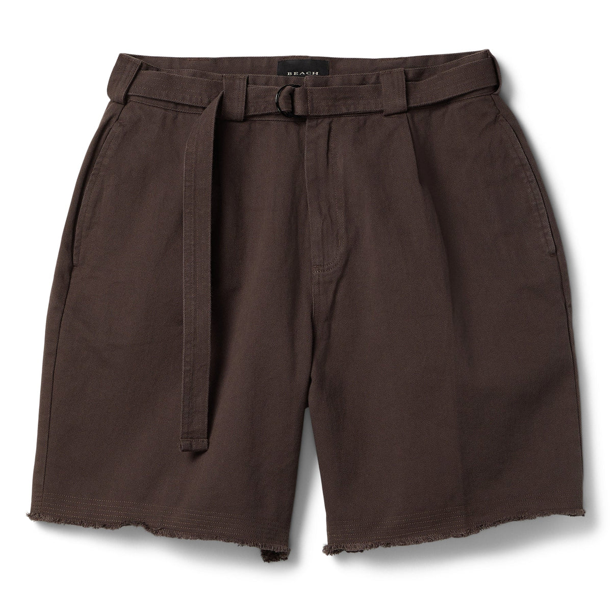 Beach Brains Pleated Suit Short (Dark grey) Trousers