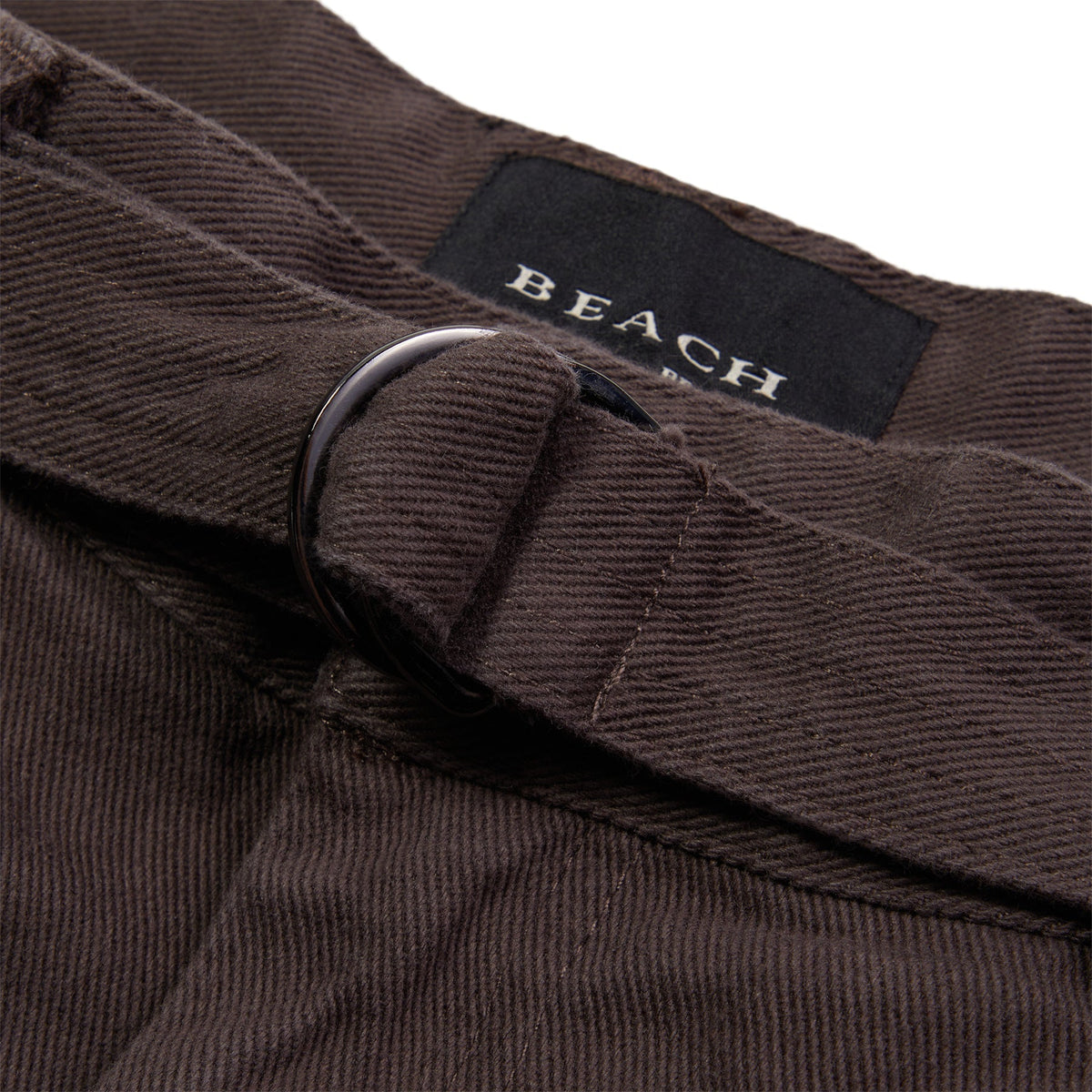 Beach Brains Pleated Suit Short (Dark grey) Trousers