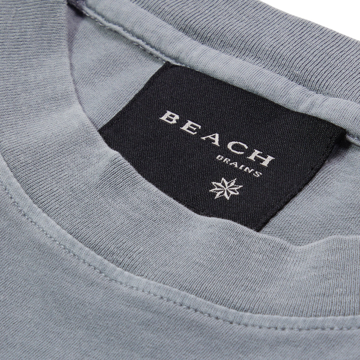 Beach Brains Tide T-Shirt (Steel) Top