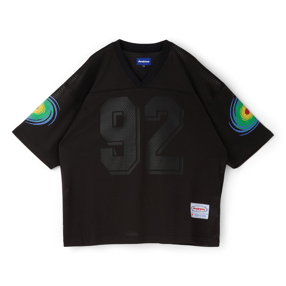 Andrew Huracan Football Jersey (Black) Top