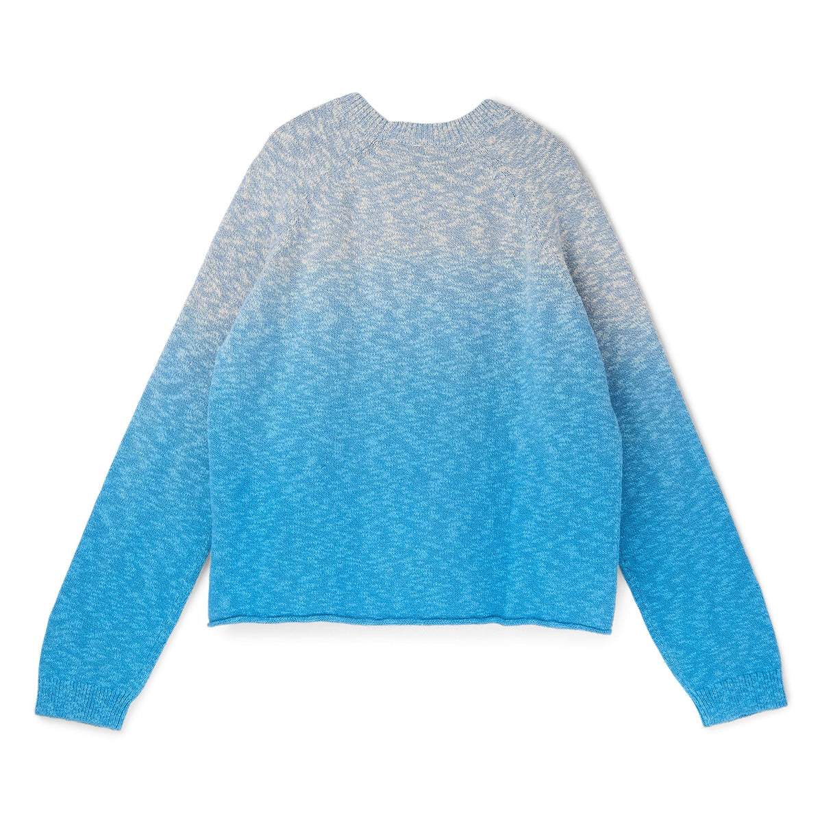 AWAKE Hand Dipped Dyed Sweater (Blue) Top