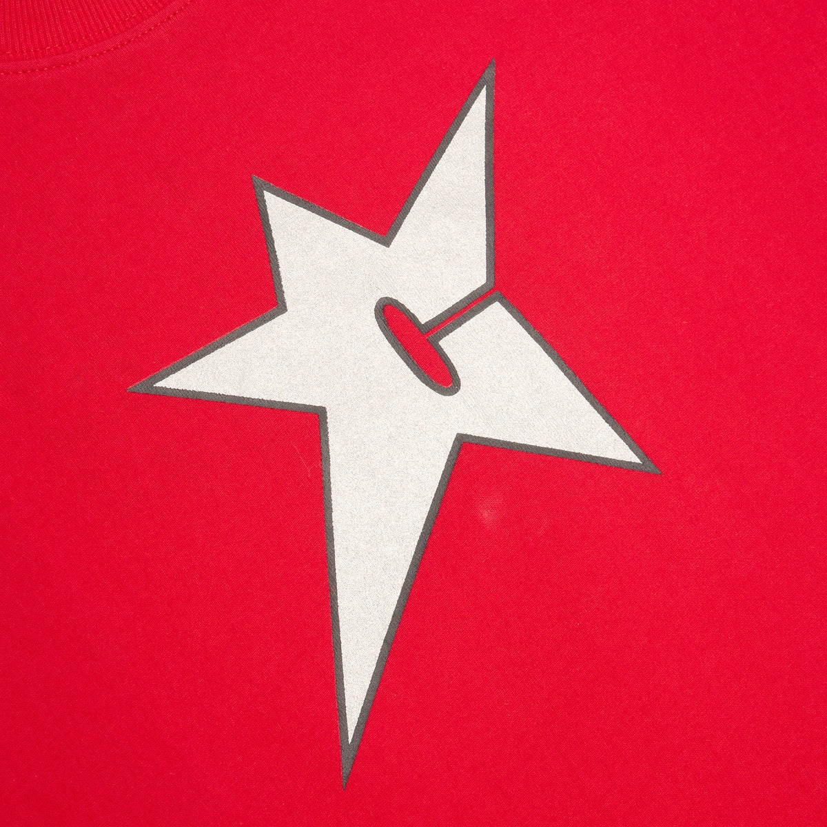 Carpet Company C-Star Metallic Tee (Red)T-shirt Top