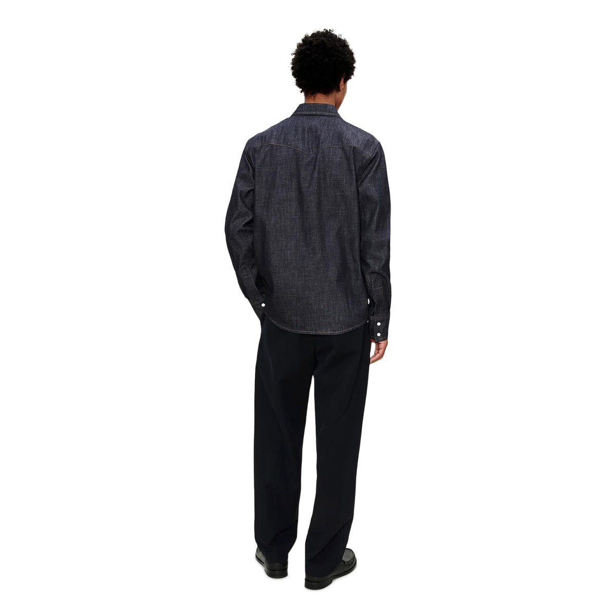 A.P.C. Western Shirt (Dark Indigo) Top