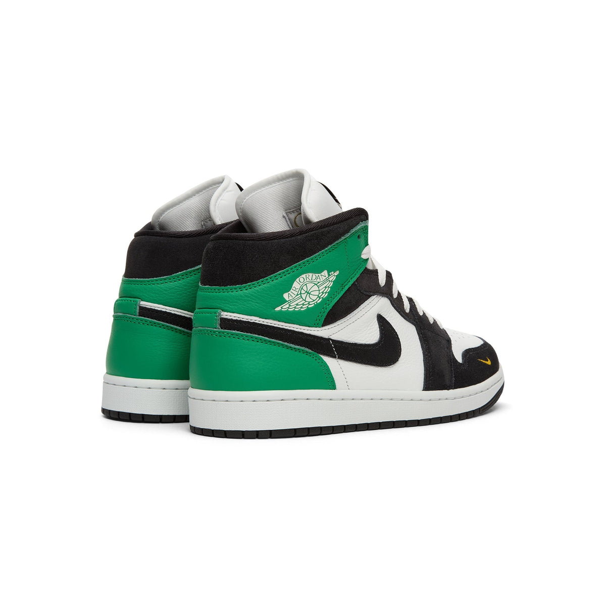 nike-jordan-air-jordan-1-mid-se-summit-white-black-lucky-green  Footwear