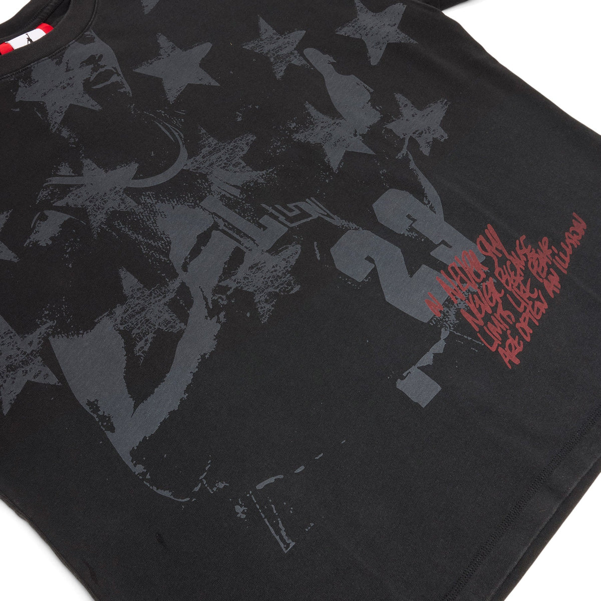 Air Jordan M J IH Star SS Tee (Black) T-shirt Top