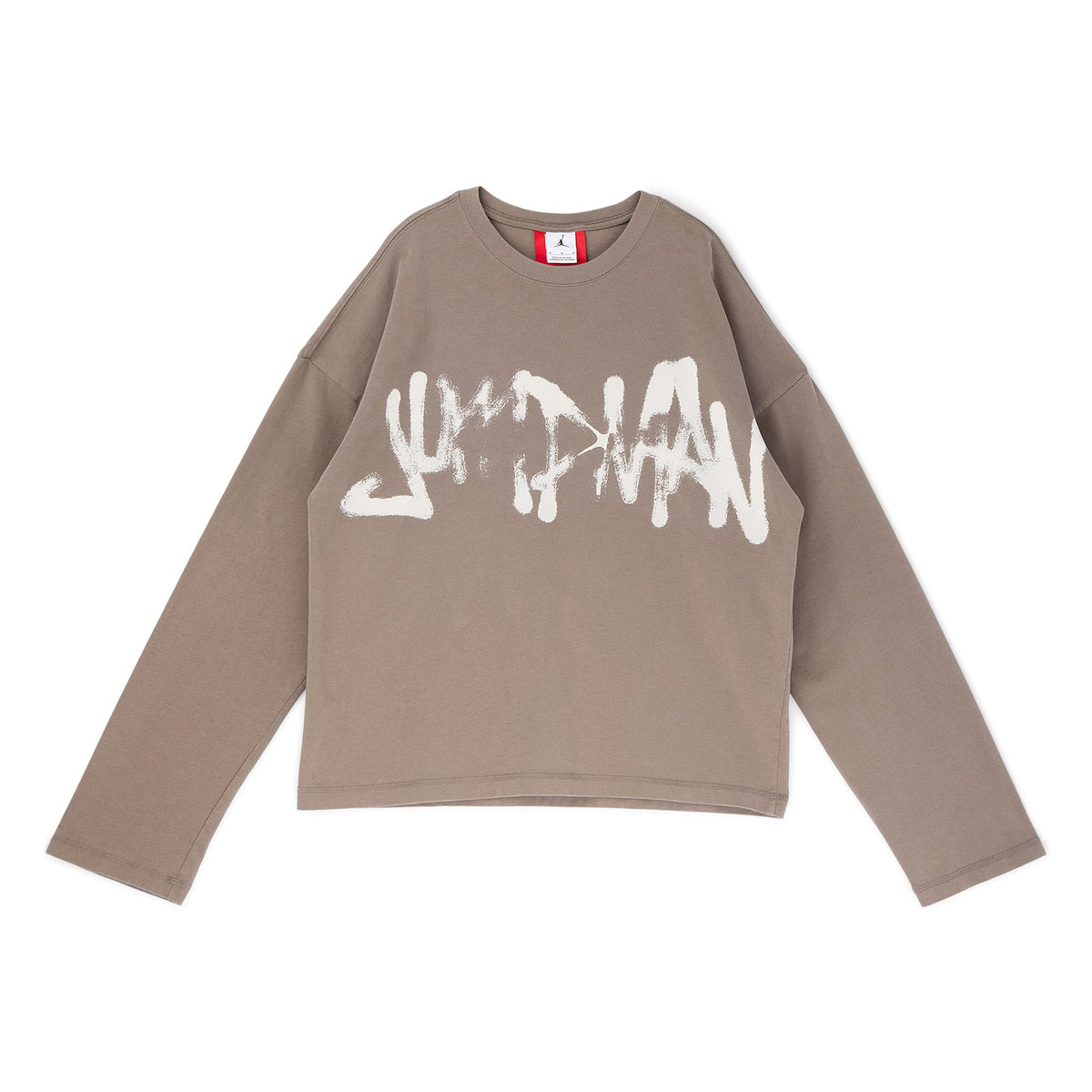Air Jordan M J IH Jmpan LS Tee (Cave Stone)Top