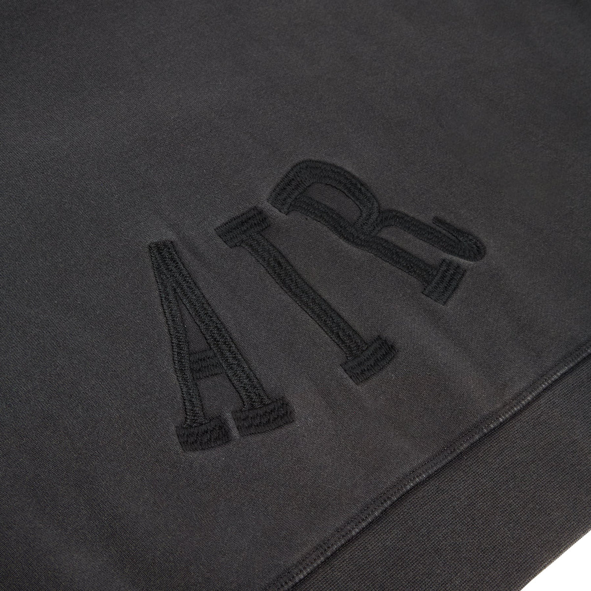 Air Jordan x IH Cropped Fleece Crew-Neck Sweatshirt (Black) Top