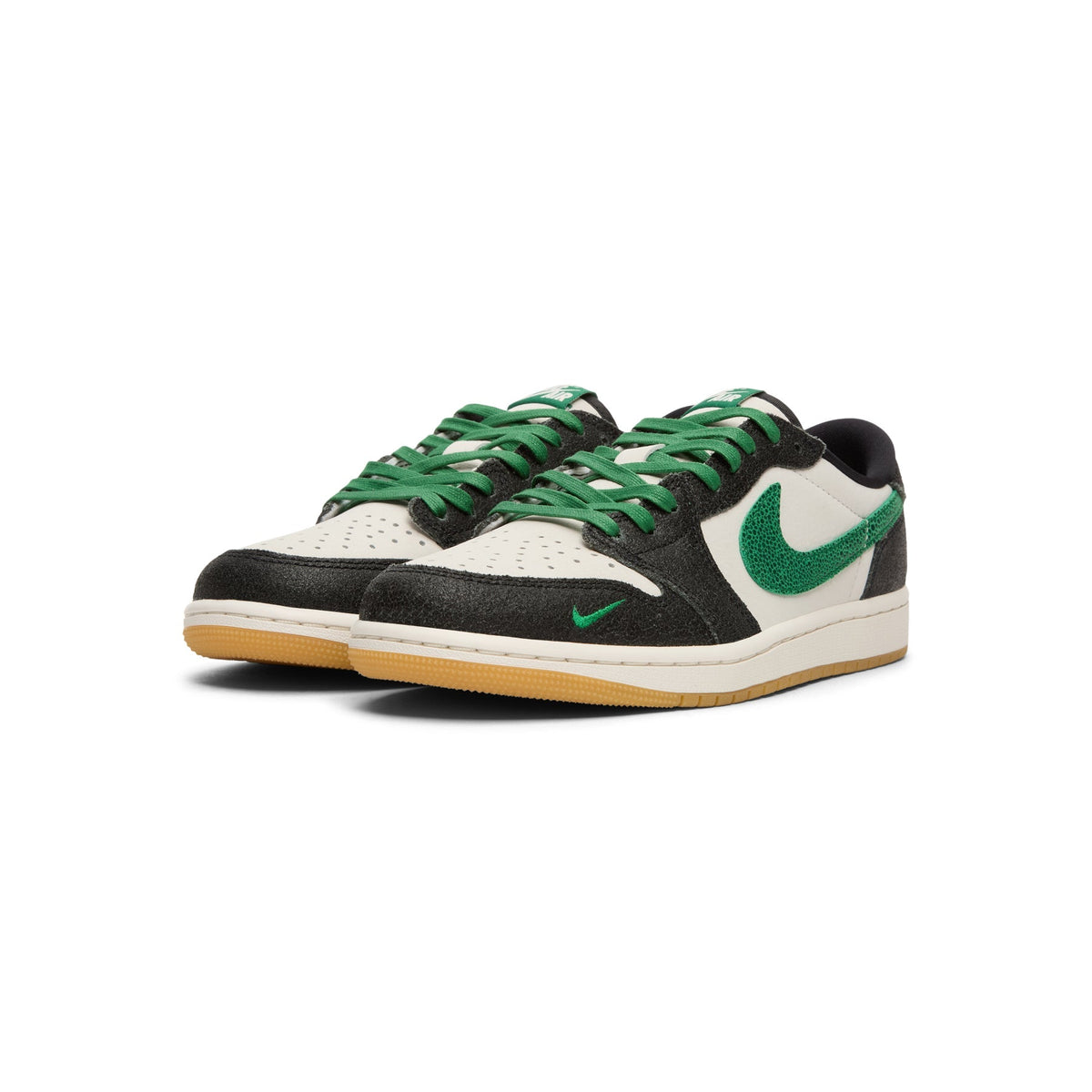 air-jordan-1-retro-low-og-gs-phantom-and-pine-green-phantom-pine-green-black  Footwear