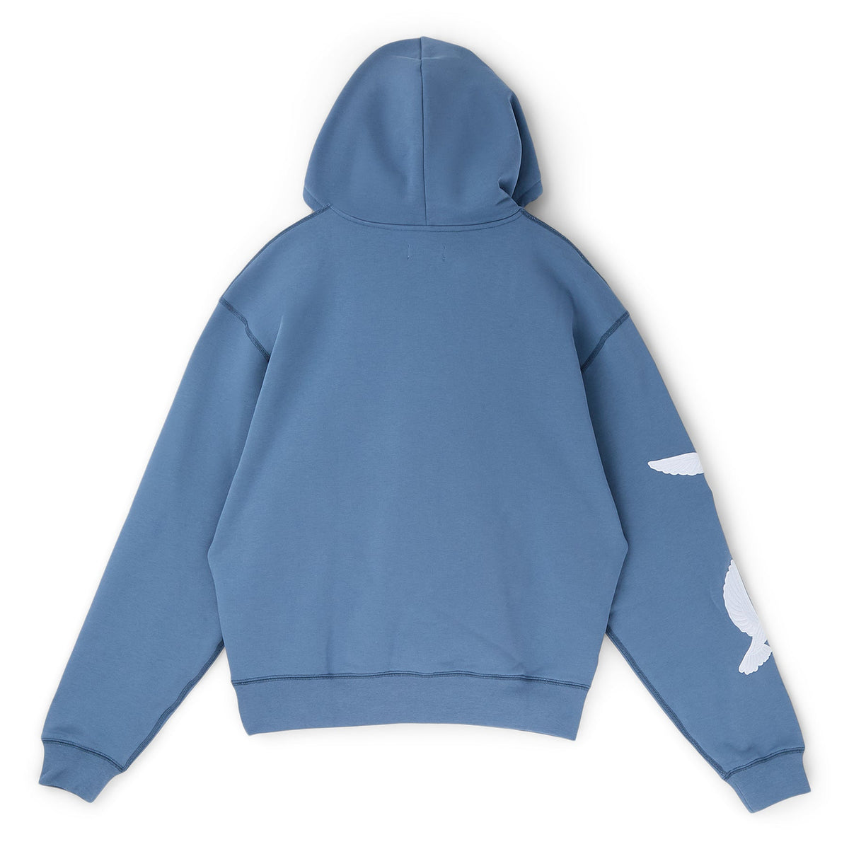 3.Paradis Flying Doves Hooded Sweater (Bluegrey) Top