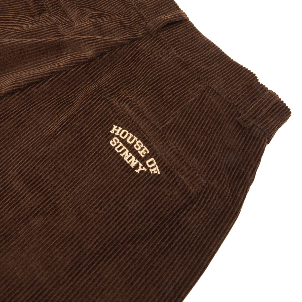 House of Sunny Corduroy Pants (Tobacco) Trousers